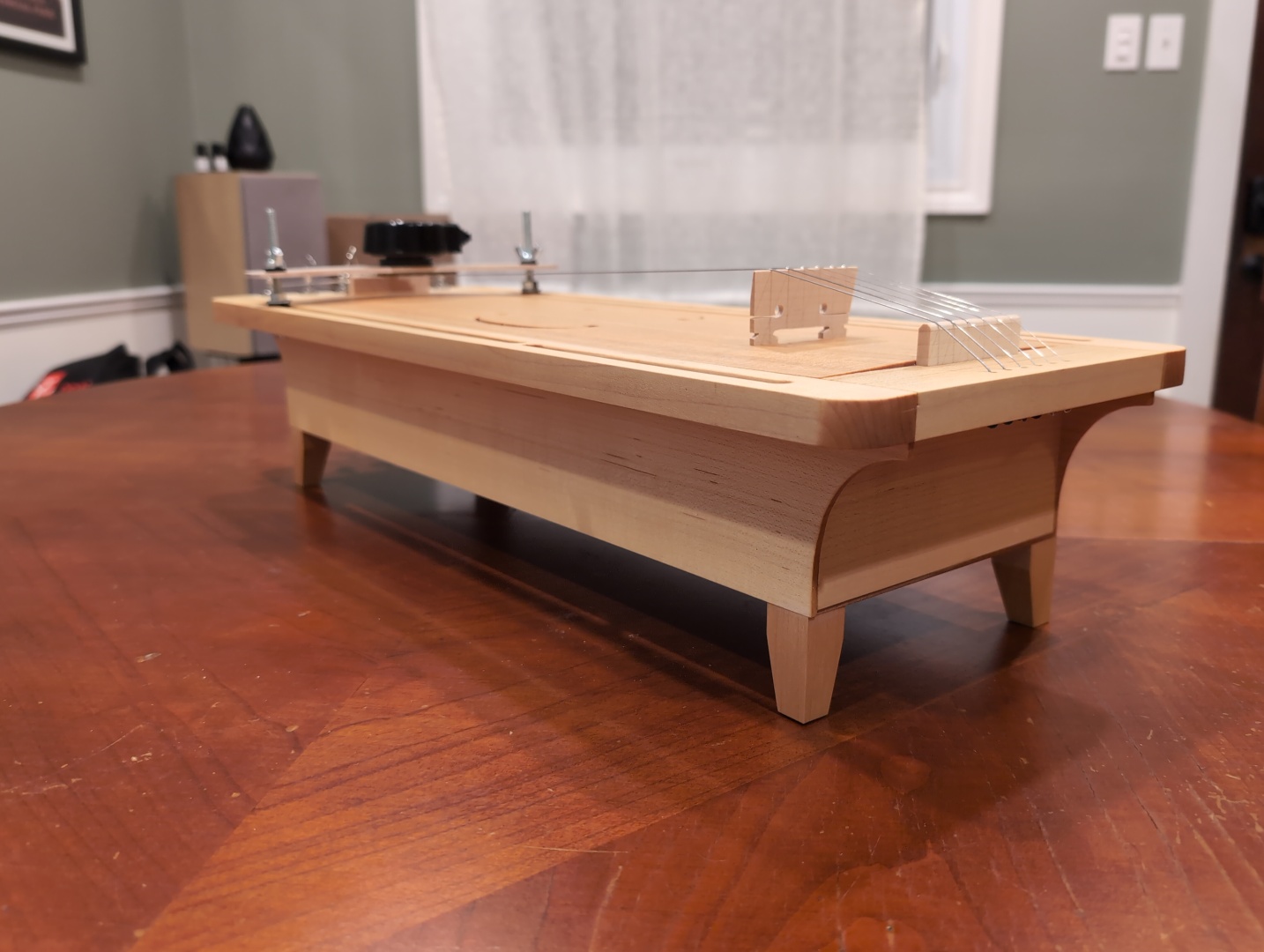 The Sympath from the side near the tail end.