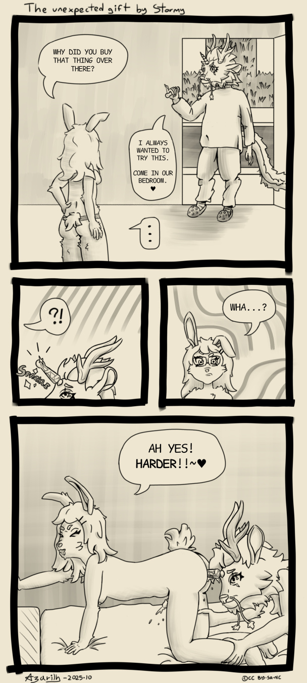 No context needed. Everything you need to know is in the comic.

#furryart #yiff #furryporn #digitalart #krita #erotic #furry #transporn #lesbianporn #transporn