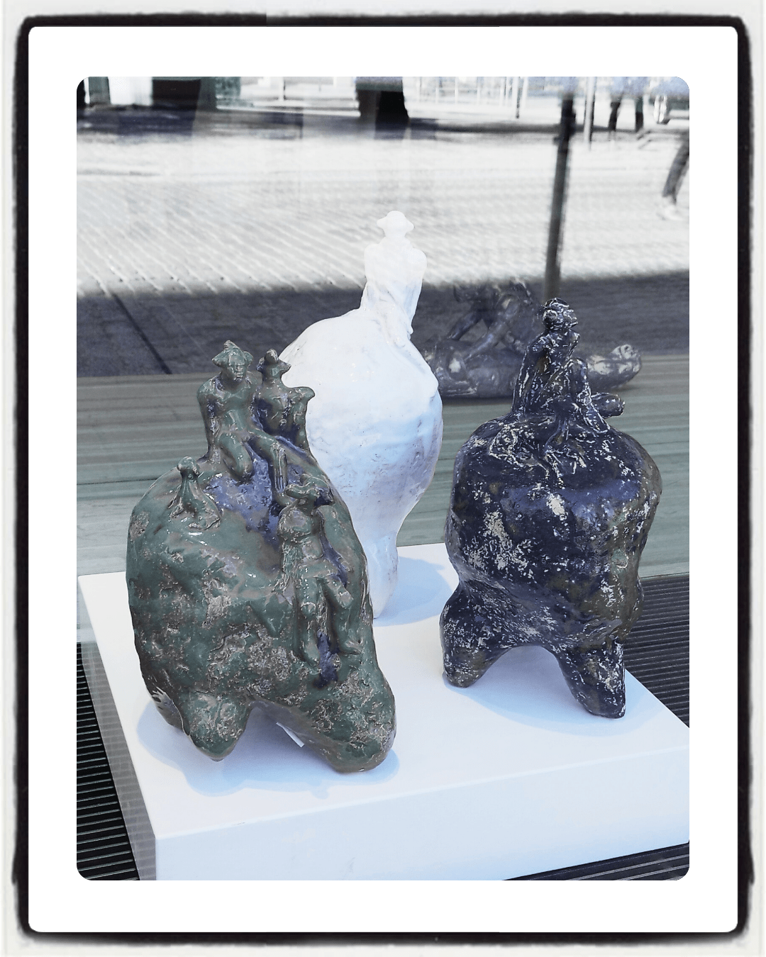 Display at SEB Window with pieces from
SAKARI KANNOSTO
RETURN FROM THE STARS